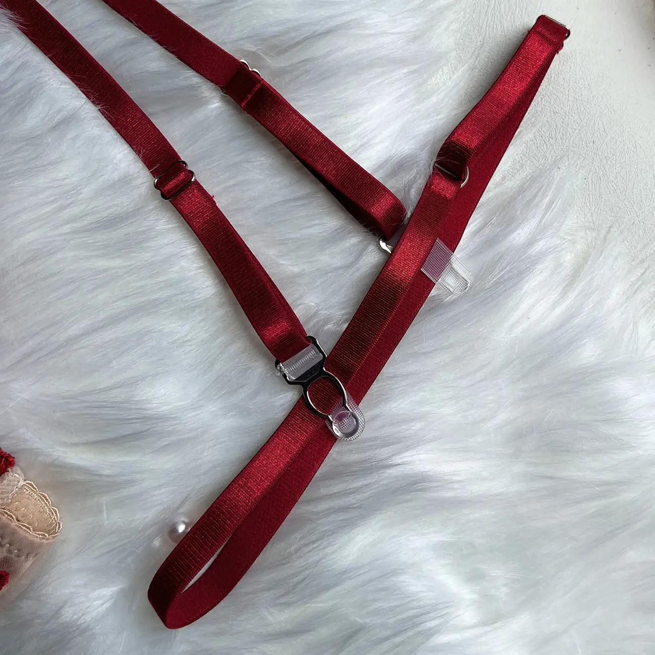 Aurelia: J'adore Heart Embroidered Lingerie Set